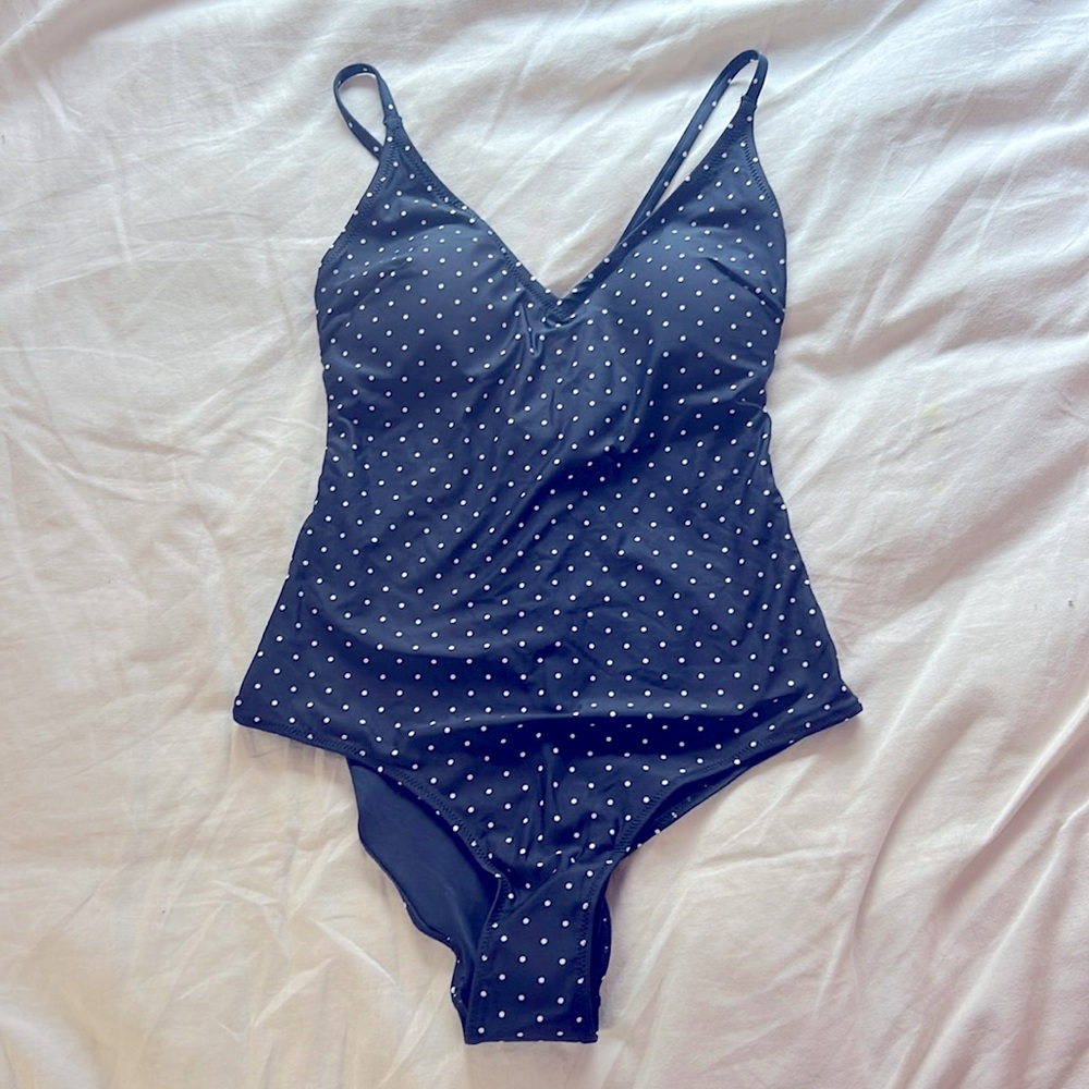 H & M BRAND NEW CLASSIC NAVY ONE PIECE